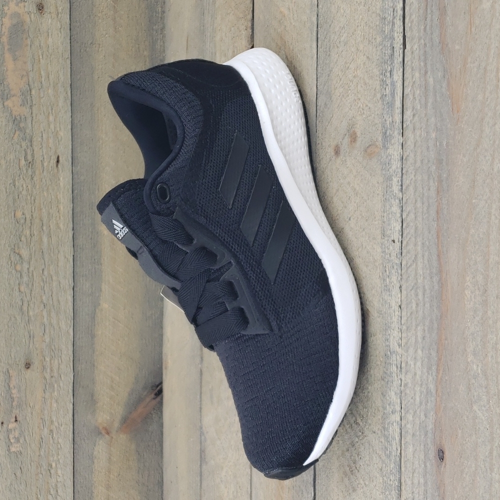 adidas Edge Lux 4 Women's Running Shoes Black White - Picture 3 of 12